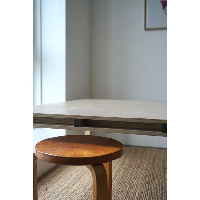 Black Modernist Sofa Table from Harry Vogelaars, 1990s For Sale - Image 8 of 15