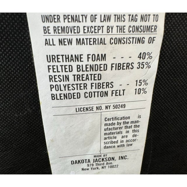 Sienna Art Deco Style Lounge Chair by Dakota Jackson For Sale - Image 8 of 8