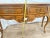 1990s Century Furniture French Provincial Style Serpentine Console Table For Sale - Image 12 of 15