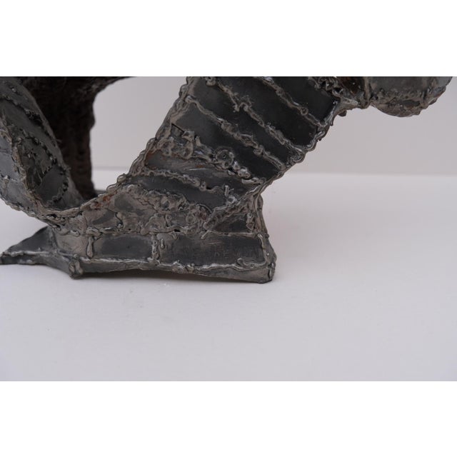 Hugo Verheyen, Devastating Choice, 1980, Limestone and Metal For Sale - Image 11 of 12