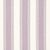 Sample - Schumacher Savannah Linen Stripe Fabric in Lavender For Sale
