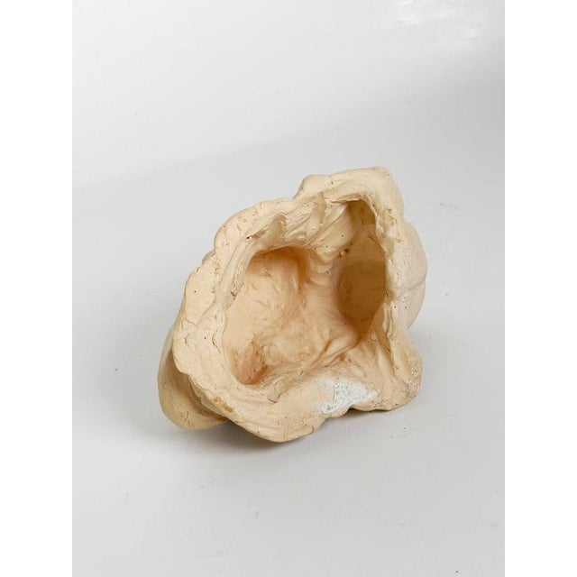 Raw Clay Sculpture with Faces, France, 1980s For Sale - Image 6 of 10