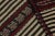 Textile Vintage Afghan Baluch Kilim Runner Rug, With Geometric Patterns From Rug & Kilim For Sale - Image 7 of 7