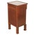 Italian Empire Neoclassical Walnut Bedside Tables from Bassanos Ebanistery, 1920s, Set of 2 For Sale - Image 6 of 9
