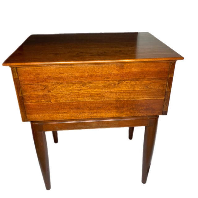 Mid Century Modern Solid Cherry Willett Nightstand Chairish