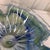 Glass Blue and Green Vintage Murano Art Glass Centerpiece Bowl For Sale - Image 7 of 9