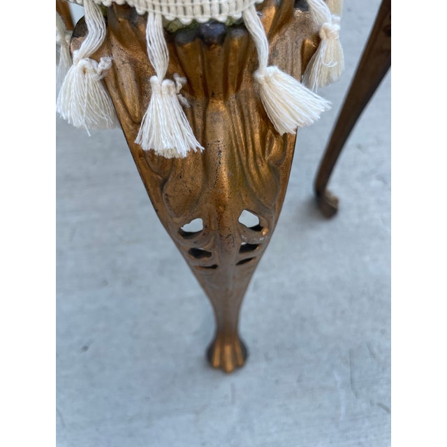 Early 20th Century Antique Art Nouveau Stool For Sale In Atlanta - Image 6 of 15