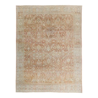 Antique Persian Mahal Rug, 09'06 X 12'06 For Sale