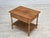 Brown Scandinavian Side Table with Drawers in Oak Wood and Rattan, 1970s For Sale - Image 8 of 18