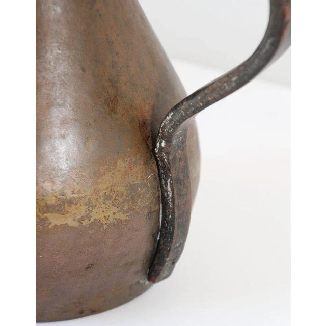 1900 - 1909 Middle Eastern Antique Dallah Arabic Coffee Pot For Sale - Image 5 of 12