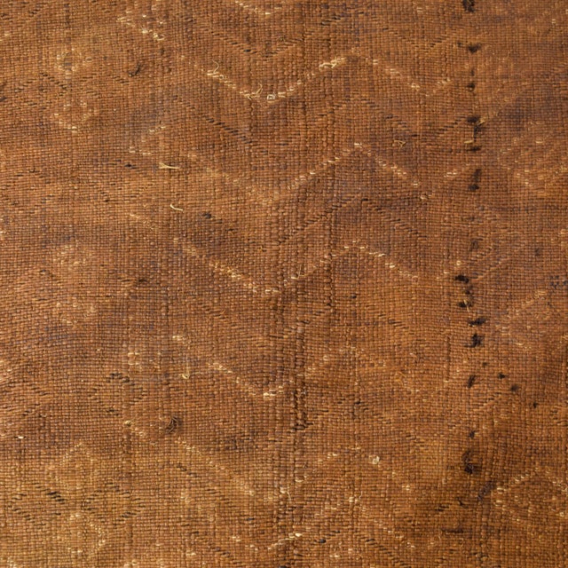 Textile 20th Century Square Kuba Raffia Textile For Sale - Image 7 of 10