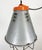 Mid-Century Modern Industrial Grey Pendant Lamp in Aluminium Cage, 1970s For Sale - Image 3 of 16