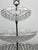 Gold Vintage French Crystal Cut 3-Tier Serving Cake Stand For Sale - Image 8 of 14