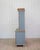 Blue Early 19th Century Rococo Cabinet with Reeded Top Doors For Sale - Image 8 of 10