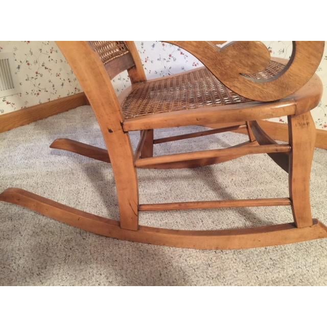 Mid1800s Antique Lincoln Rocker Chairish