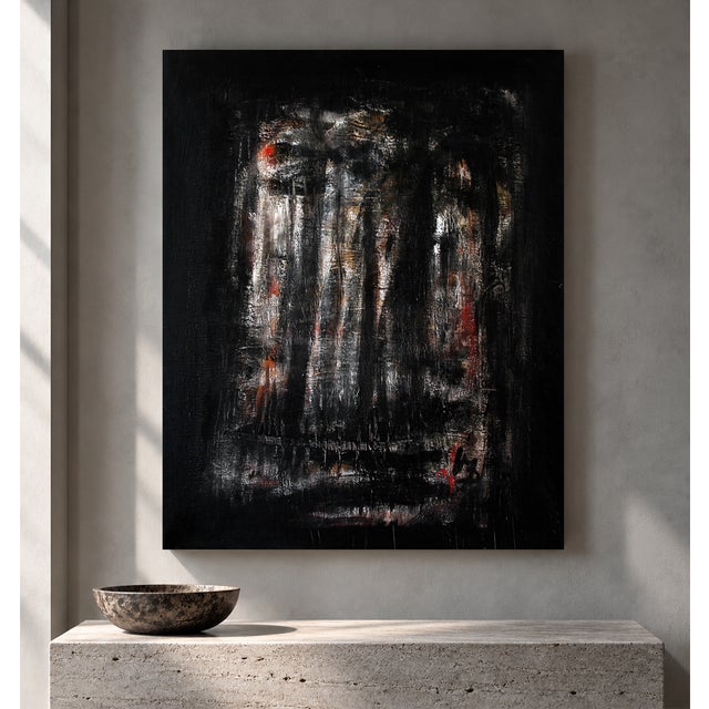 Massimo D'orta, the Great Winter AM 6, 2007, Mixed Media on Canvas For Sale - Image 4 of 7
