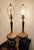 Vintage Mid-Century Modern Brass Filigree Scroll Lamps Moroccan Boho Souk Style - a Pair For Sale - Image 9 of 9