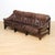 1970s Danish Brown Leather Tufted Sofa For Sale - Image 4 of 18