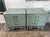 Offered is a pair of luxury high end vintage night stands. Three-drawer cabinet structure, signature geometric bamboo...