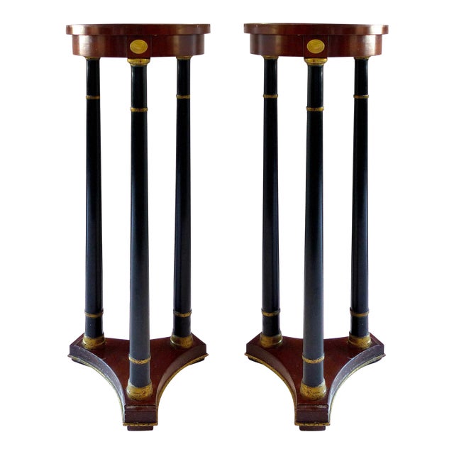 Fine Arts Furniture Grand Rapids French Empire Pedestals a Pair Chairish