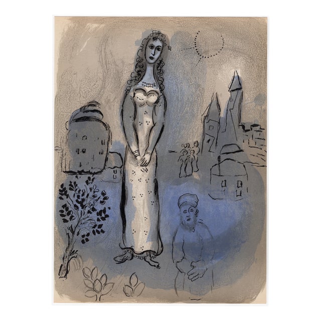 Marc Chagall, Esther, 1960, Original Lithograph For Sale