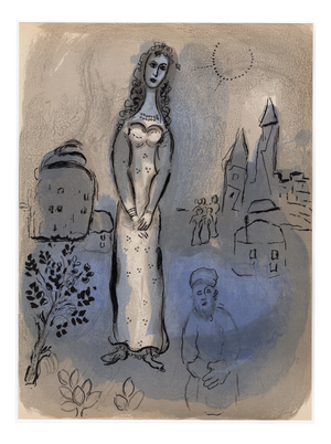 Marc Chagall, Esther, 1960, Original Lithograph