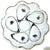 Late 19th Century Late 19th Century Weimar Porzellan Oyster Plates - Luster and Gold Decoration - Set Four For Sale - Image 5 of 14