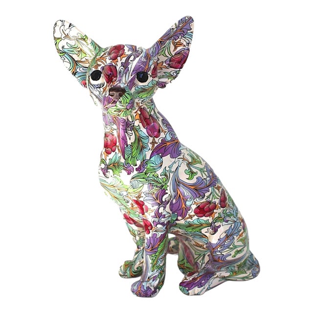 Interior Illusions Plus Retro Flower Chihuahua For Sale