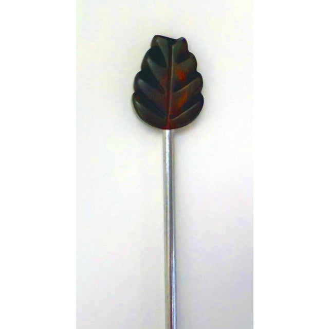 1950s Bakelite and Stainless Steel Cocktail Stirrers - 8 Pieces For Sale - Image 4 of 4