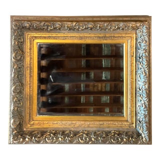 Vintage Gilt Wood Mirror For Sale