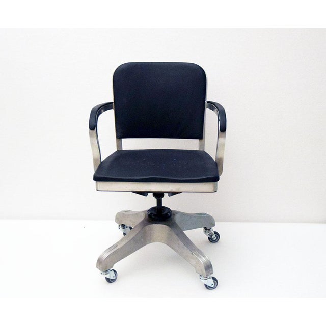 Gio Ponti Office Armchair by Gio Ponti for Montecatini Milano, 1938 For Sale - Image 4 of 13