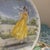 1980s Vintage Belle Époque Fashion Porcelain Collector Plate For Sale - Image 5 of 7