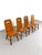 Mid-Century Brutalist Scandinavian Dining Chairs in the style of Eero Aarnio, 1960s For Sale - Image 4 of 12