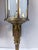Metal Gilt Bronze and Glass Wall Lamps, 1960s, Set of 2 For Sale - Image 7 of 9