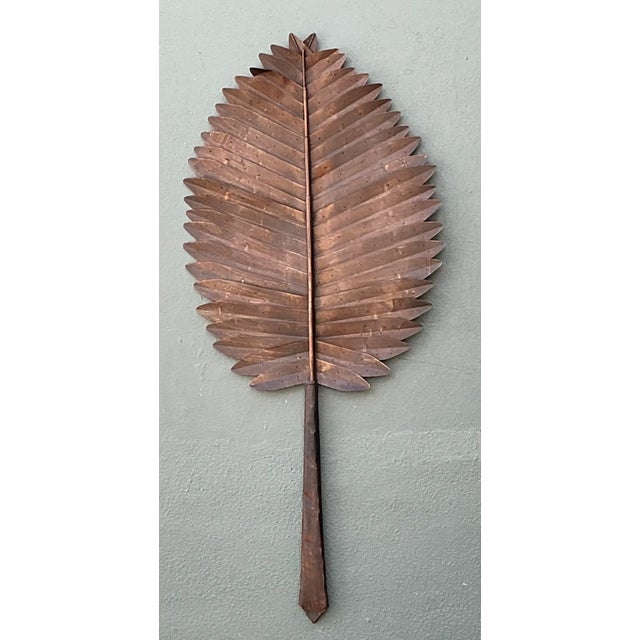 Mid 20th Century Vintage Copper Botanical Wall Art For Sale - Image 5 of 12