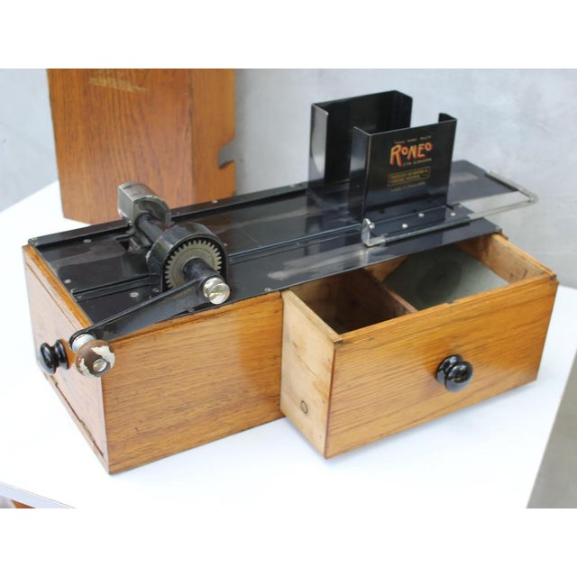 Vintage Addressing Machine from Roneo For Sale - Image 4 of 11