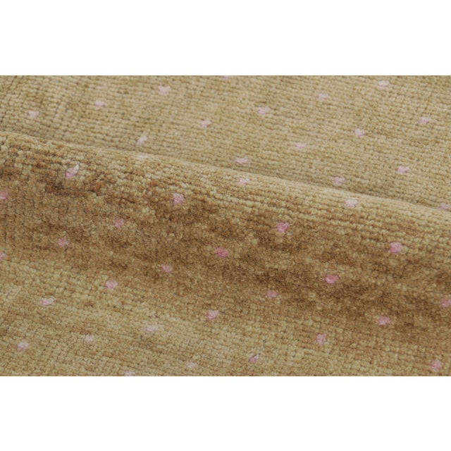 Vintage Turkish Kars Rug in Beige With Subtle Geometric Motifs - Rug & Kilim For Sale In New York - Image 6 of 7