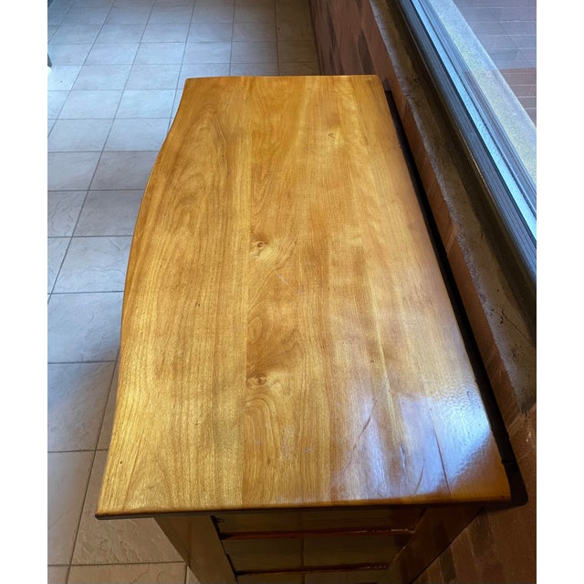 Wood Antique Early 20th Century American Solid Wood Dresser — Cottage / Ralph Lauren Lodge Aesthetic, Attributed For Sale - Image 7 of 12