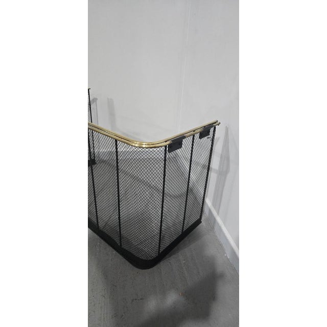Black Early Victorian Nursery Fire Guard For Sale - Image 8 of 11