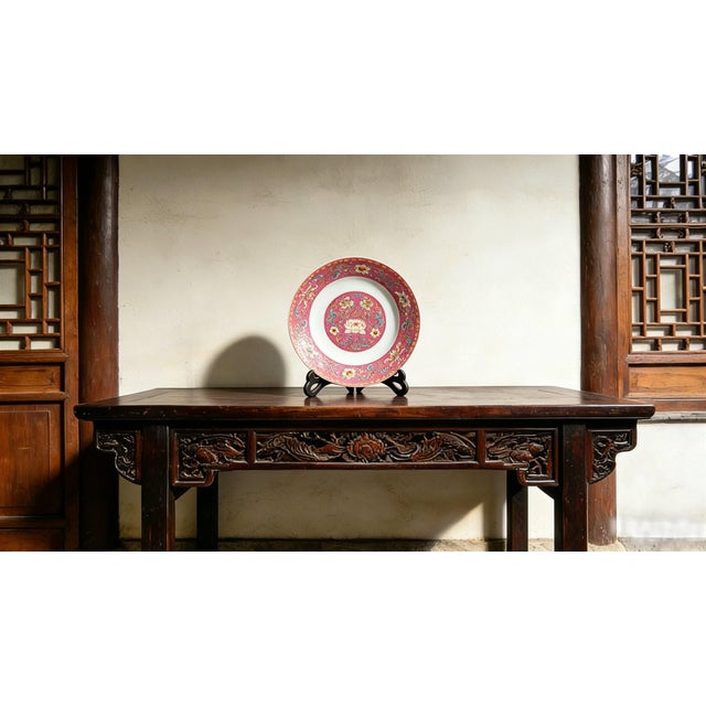 W-20.5cm,H-4cm Experience the beauty and elegance of Chinese history with our Chinese Vintage Porcelain Handcrafted with...