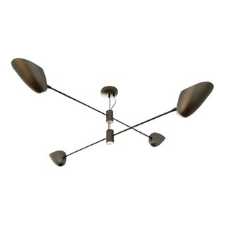 David Weeks Studio Bullet Tiered Pendant Light Fixture For Sale