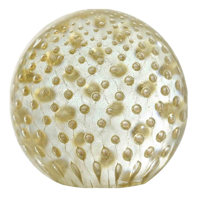 Vintage Glass Bowl, 1970s For Sale