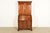 English Henkel Harris Georgian Solid Mahogany Drop Front Secretary Desk With Bookcase Hutch, 1969 For Sale - Image 3 of 18