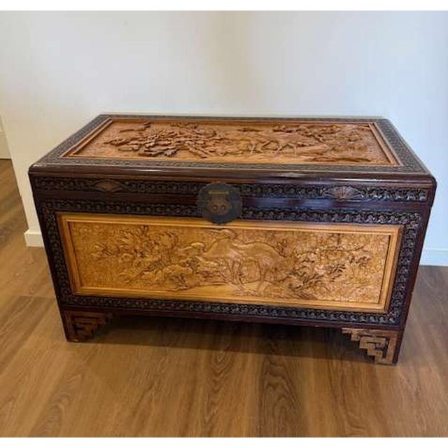 Brown Oriental Ark For Sale - Image 8 of 8