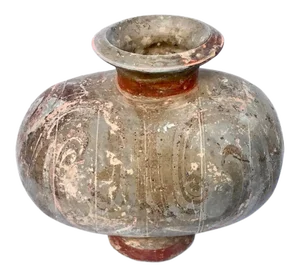 Antique Chinese Han Dynasty 206 Bc-220 Ad Cocoon Jar