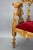 19th-Century French Louis XVI Style Carved Walnut Corner Chair For Sale - Image 9 of 18
