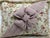 Vintage Floral Bow Wrapped Decorative Pillow For Sale In New York - Image 6 of 12