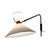 Black Wall Light by Robert Mathieu, 1950 For Sale - Image 8 of 12