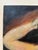 Figurative Vintage Expressive Nude Female Figure Painting - Signed in the Back For Sale - Image 3 of 8