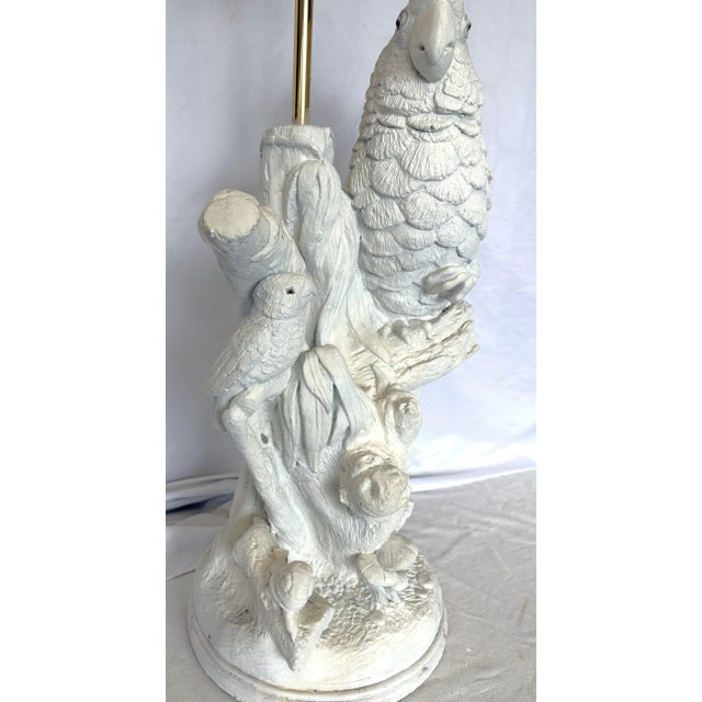 Mid 20th Century Vintage Mid Century Modern Coastal Tropical Bird Lamp For Sale - Image 5 of 18